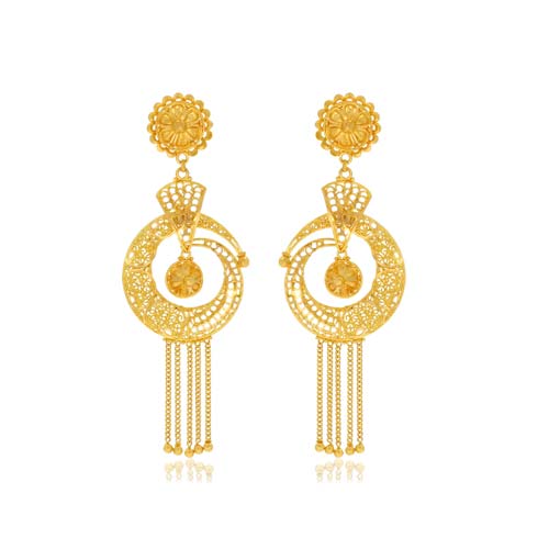 Designer Gold Earrings